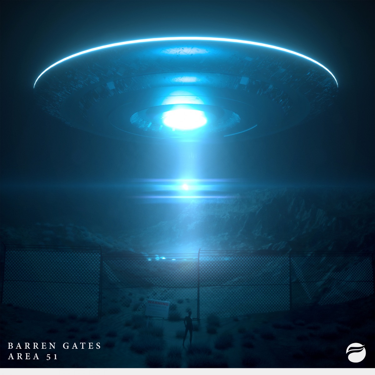 Area 51 - Single by Barren Gates album cover