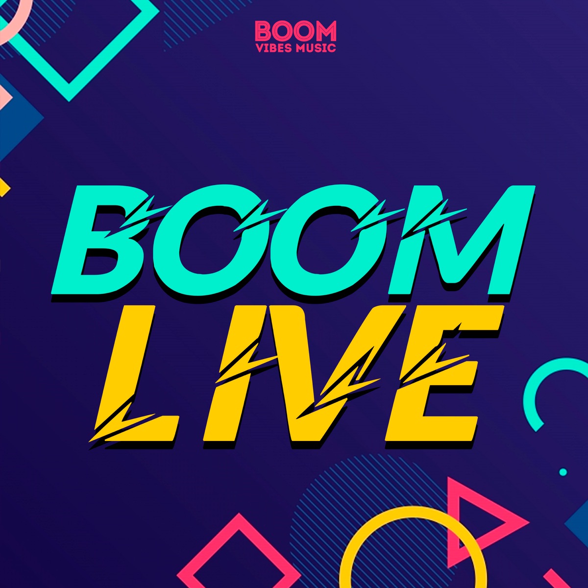 Boom Live - EP by Boom Vibes Music, Manu MM & Moi MM album cover