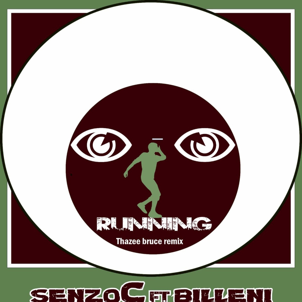Running (feat. Billeni) [Thazee Bruce Remix] - Single by Senzo C album cover
