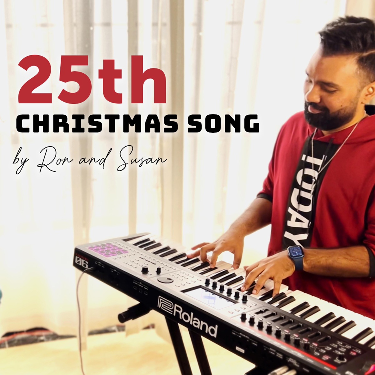 25th Christmas Song - Single by Ronald Shera album cover