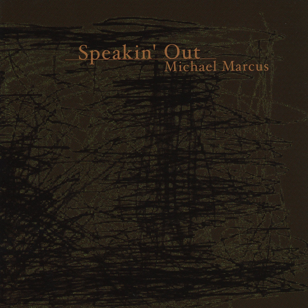 Speakin' Out by Michael Marcus album cover