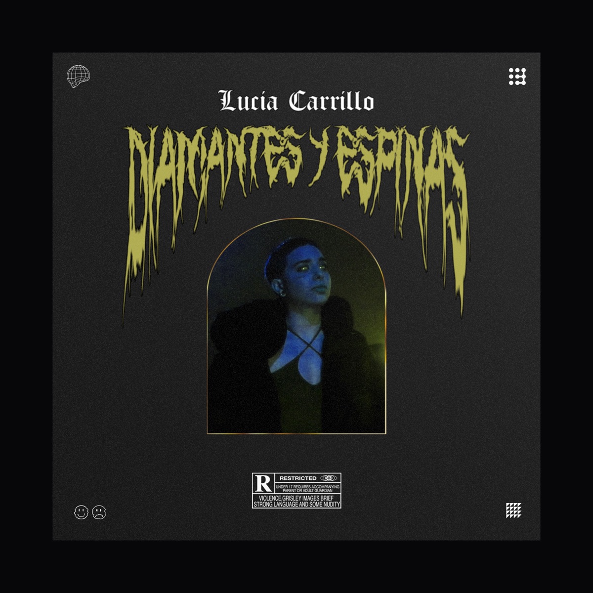 Diamantes y Espinas - Single by AKA Lucia Carrillo album cover