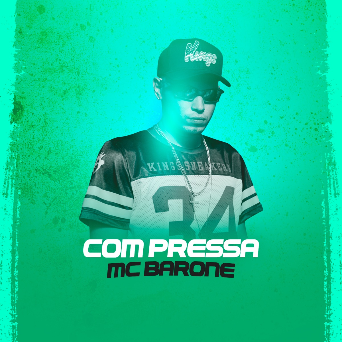 Com Pressa - Single by Mc Barone album cover
