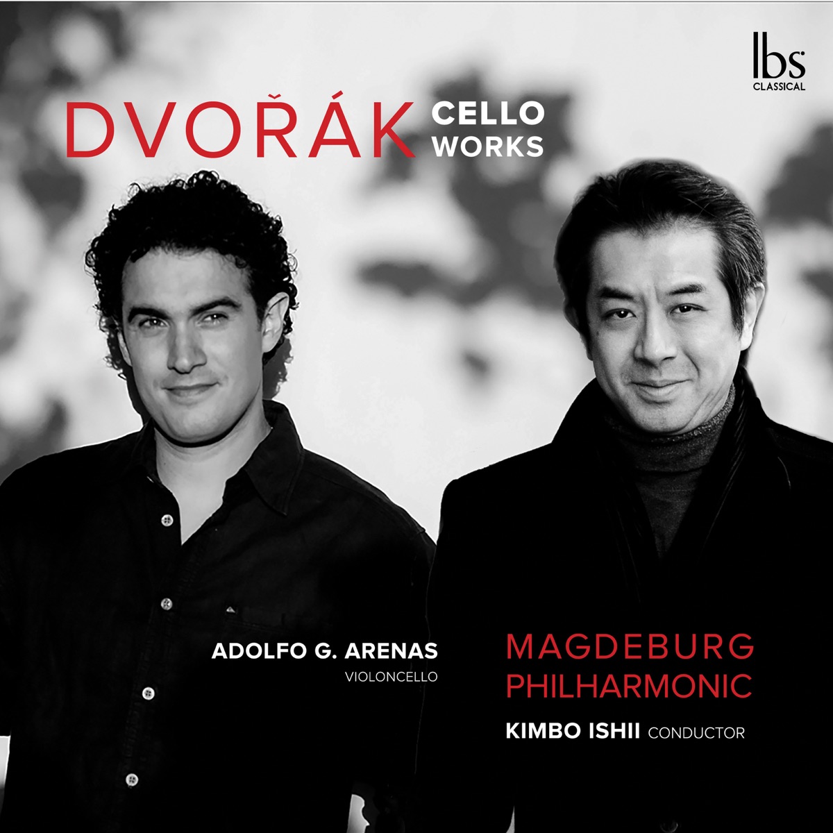 Dvořák: Works for Cello by Adolfo Gutiérrez Arenas, Magdeburg Philharmonic Orchestra, Kimbo Ishii & Juan Carlos Garvayo album cover