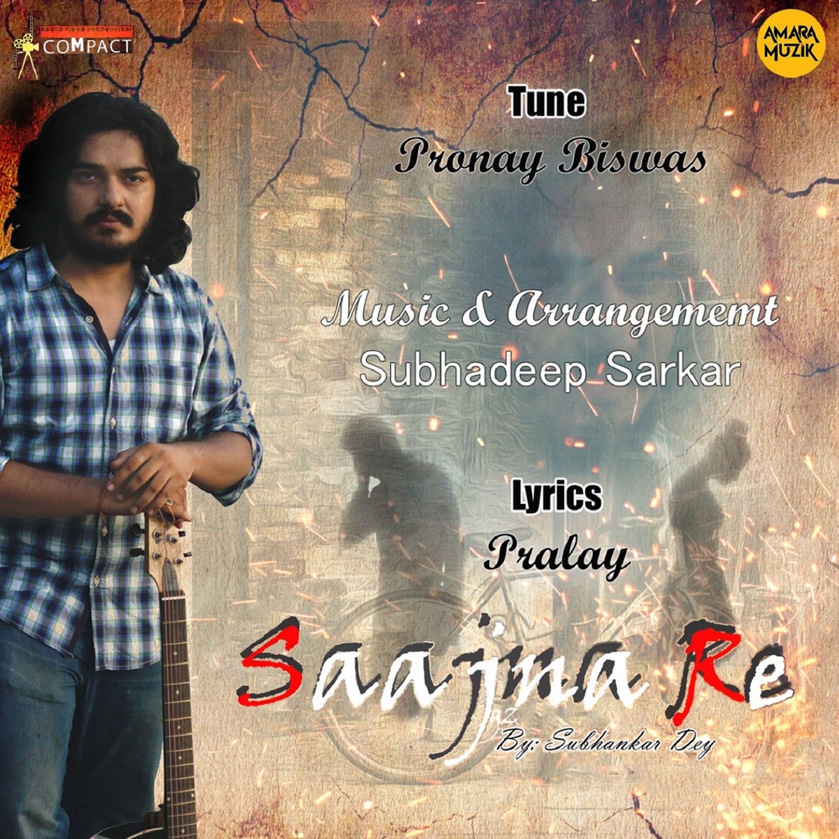Saajna Re - Single by Subhankar Dey album cover
