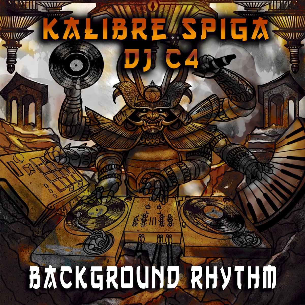 Background Rhythm by Kalibre Spiga album cover