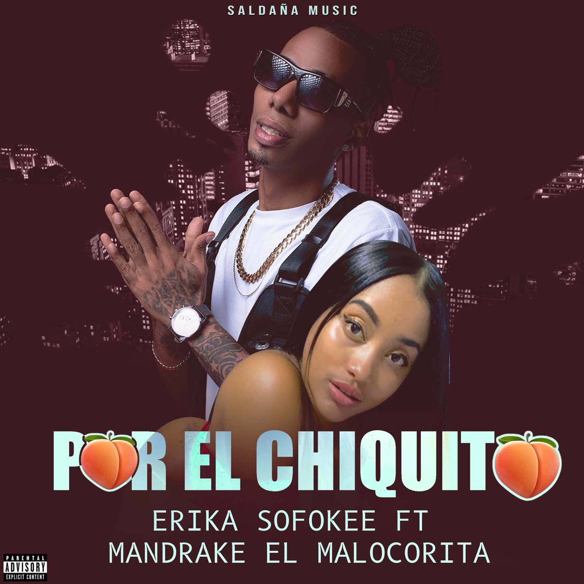 Por el Chiquito (feat. Mandrake El Malocorita) - Single by Erika Sofokee album cover
