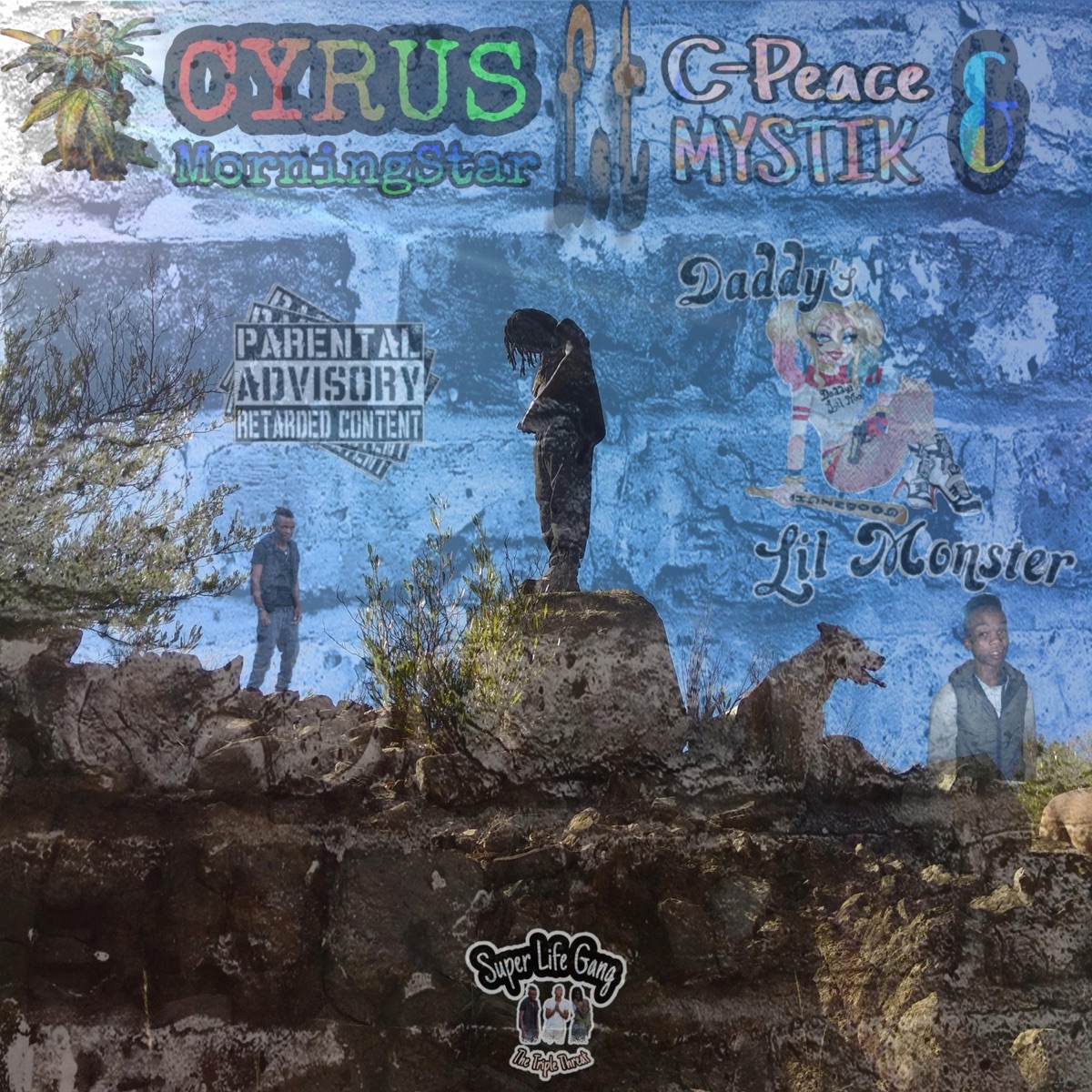 Daddy's Lil Monster (feat. C-Peace & Mystik) - Single by Cyrus MorningStar album cover