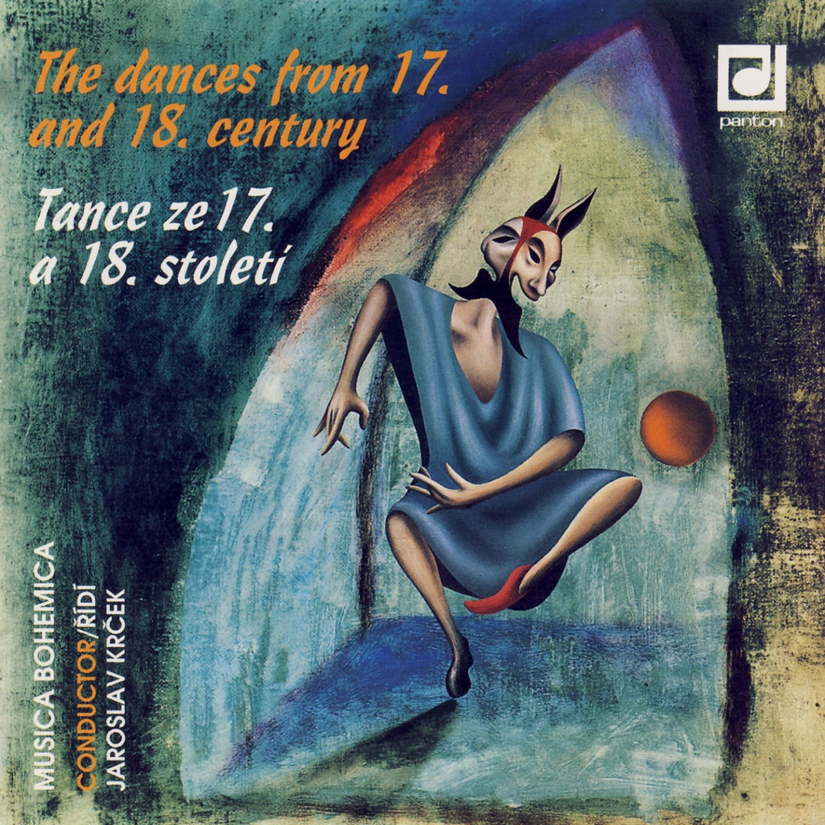 The Dances from 17th and 18th Centuries by Jaroslav Krček & Musica Bohemica album cover