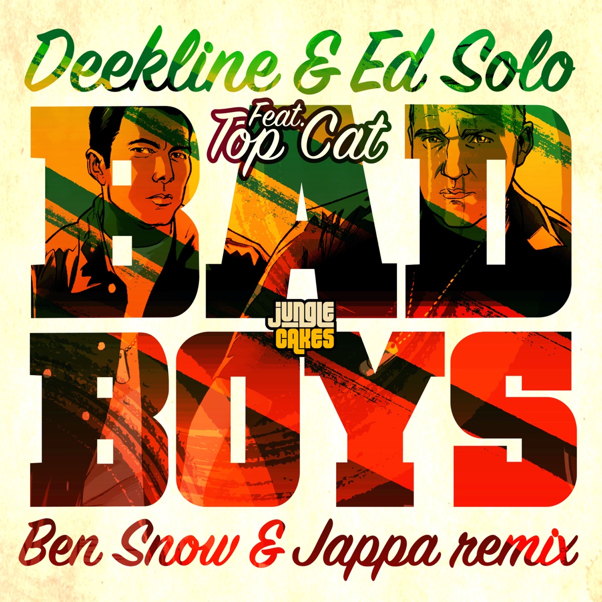 Bad Boys Remix (feat. Top Cat) - Single by Deekline, Ed Solo & Ben Snow album cover