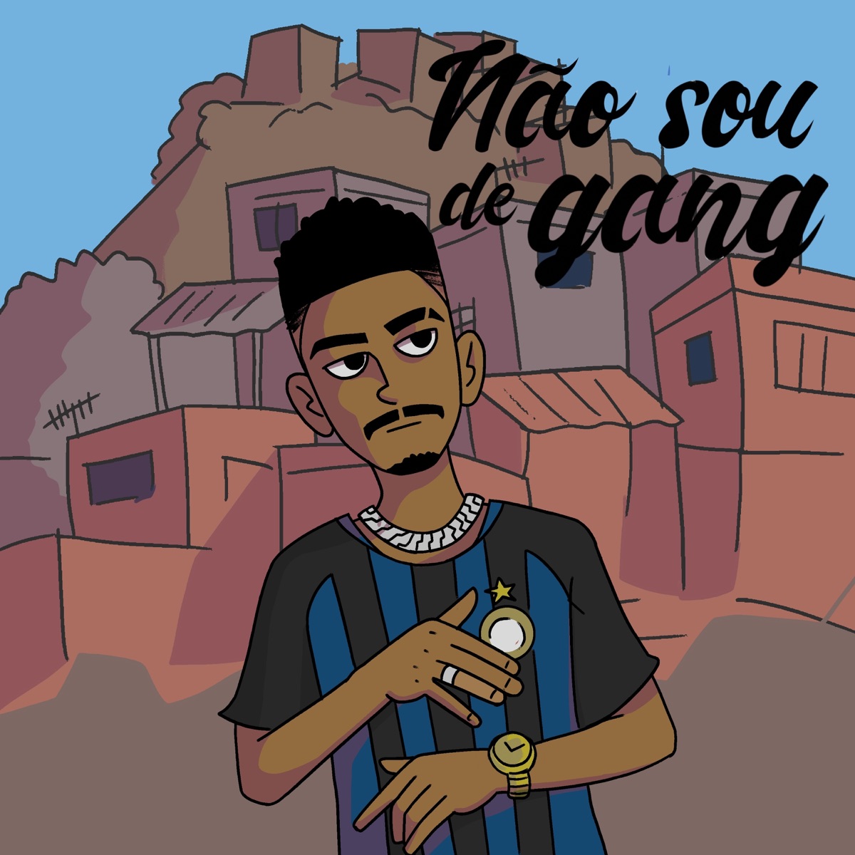Não Sou de Gang - Single by Neji album cover