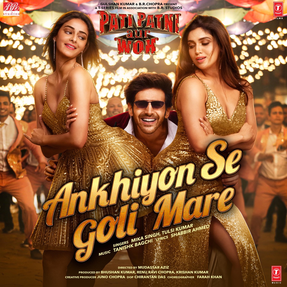 Ankhiyon Se Goli Mare (From "Pati Patni Aur Woh") - Single by Mika Singh, Tulsi Kumar & Tanishk Bagchi album cover