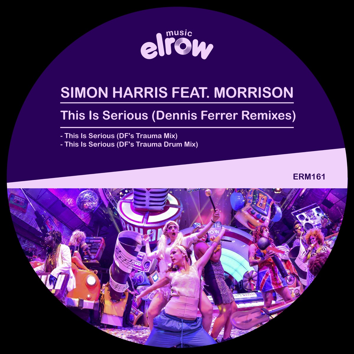 This Is Serious (Dennis Ferrer Remixes) [feat. Morrison] - Single by Simon Harris album cover