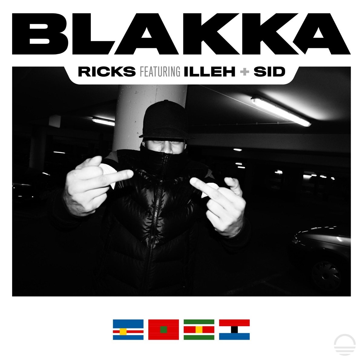 Blakka (feat. Illeh & Sidney Shane) - Single by Ricks album cover