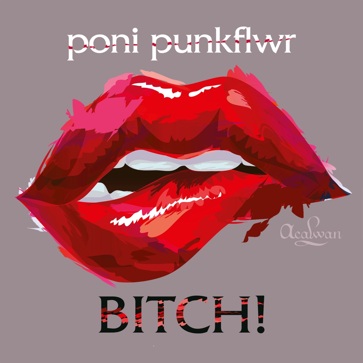 Bitch! (Call Me) - Single by Poni PunkFlwr album cover