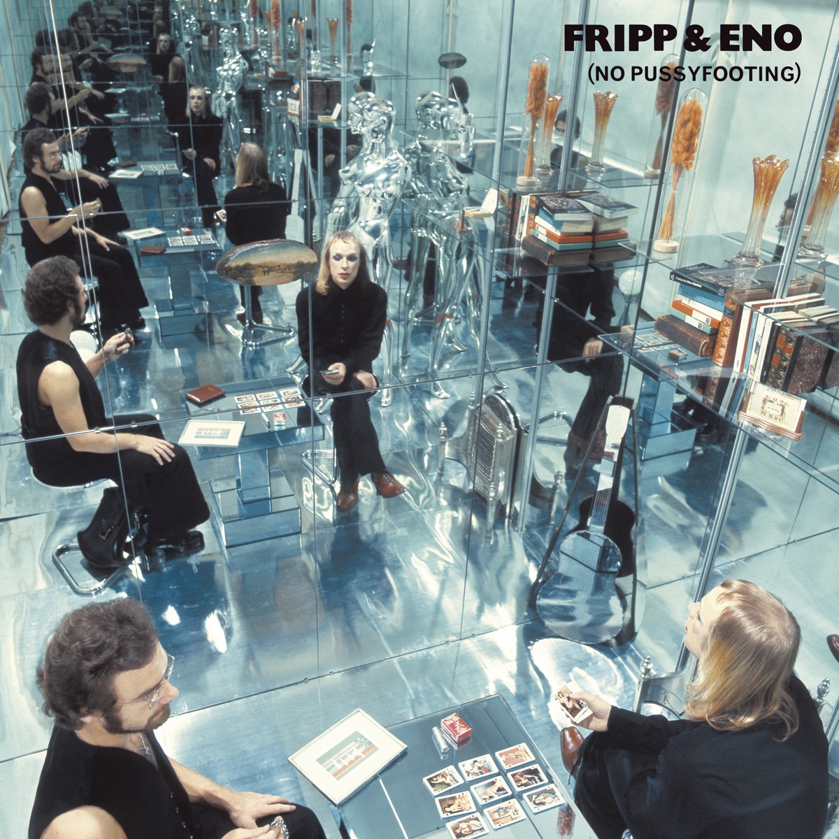 No Pussyfooting by Robert Fripp & Brian Eno album cover
