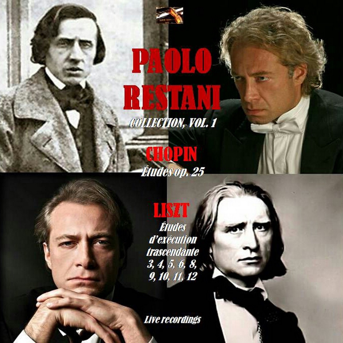 Paolo Restani Collection, Vol. 1 (Chopin & Listz, I) by Paolo Restani album cover