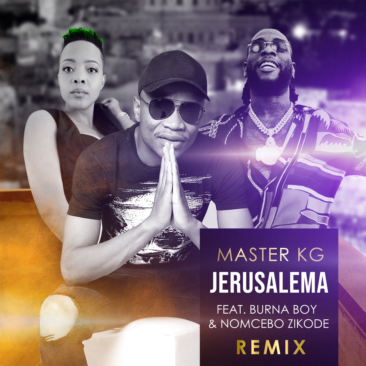 Jerusalema (feat. Burna Boy & Nomcebo Zikode) [Remix] [Radio Edit] - Single by Master KG album cover