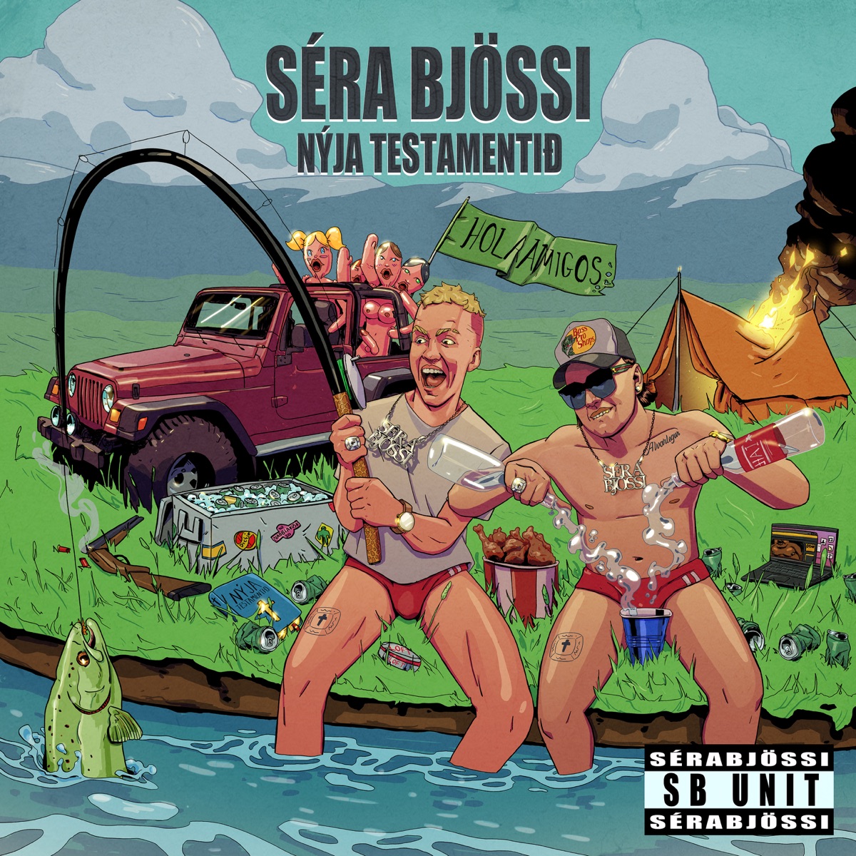 Nýja Testamentið by Séra Bjössi album cover
