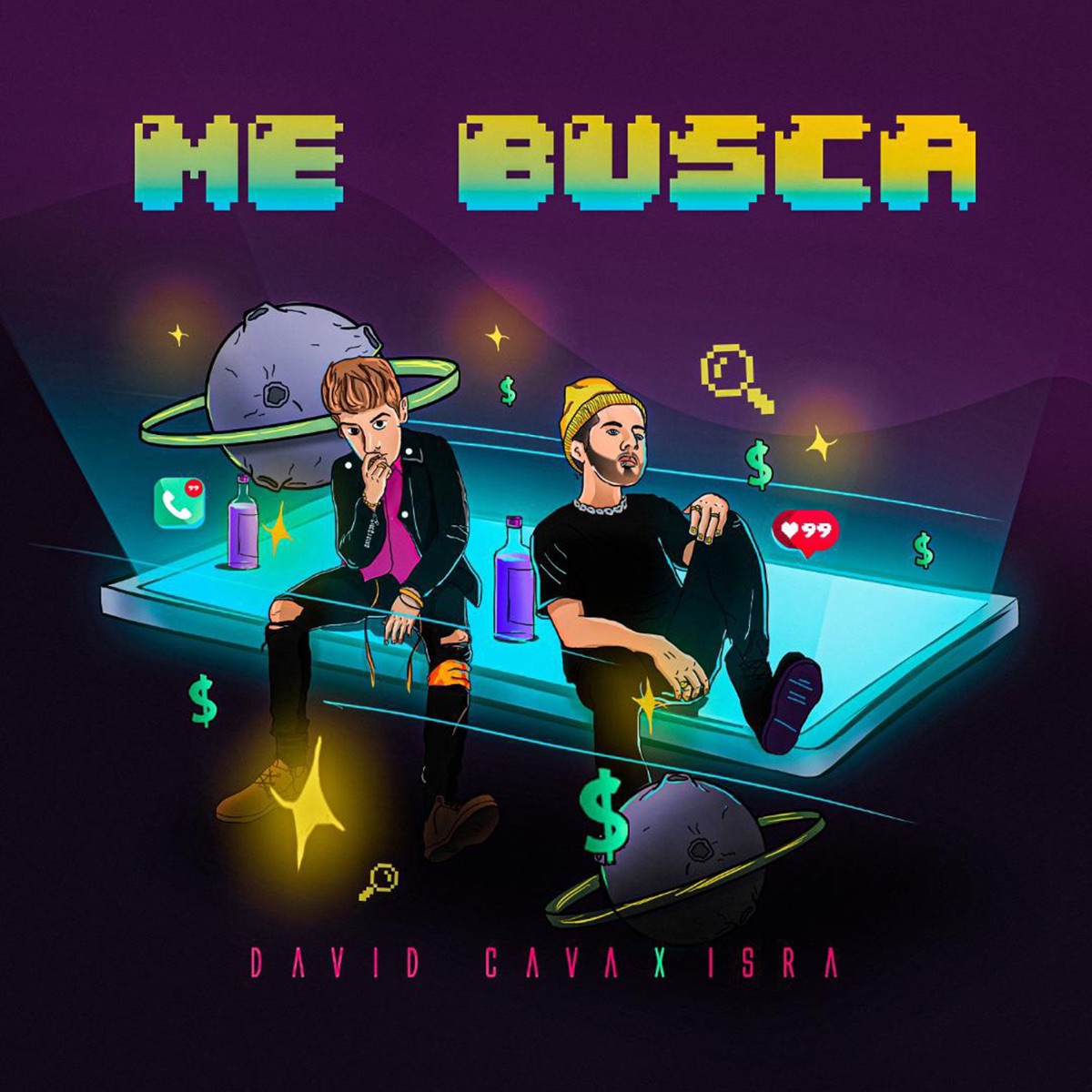 Me Busca - Single by David Cava & isra album cover