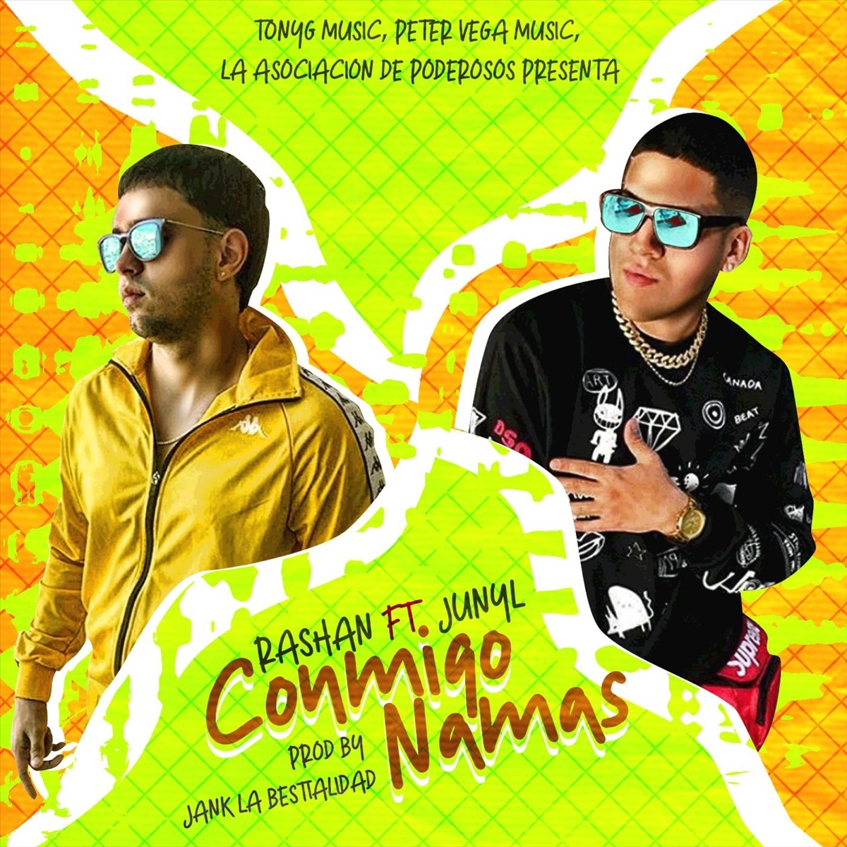 Conmigo Namas (feat. Junyl) - Single by Rashan album cover