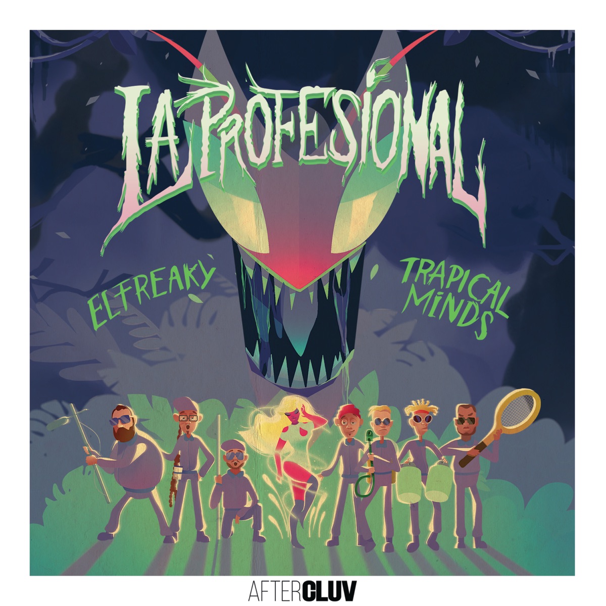 La Profesional - Single by El Freaky & Trapical Minds album cover