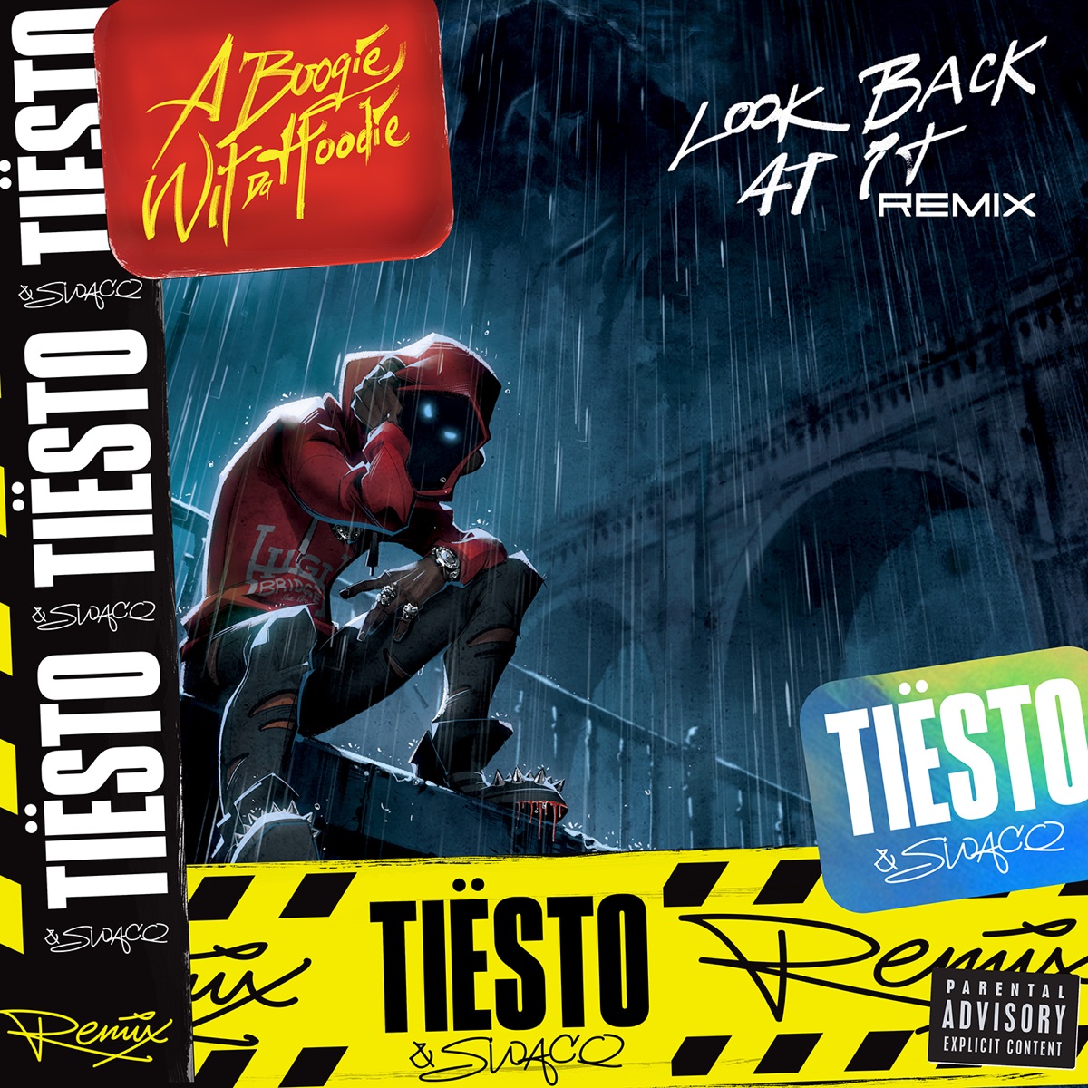 Look Back at It (Tiesto and SWACQ Remix) - Single by A Boogie wit da Hoodie album cover artwork