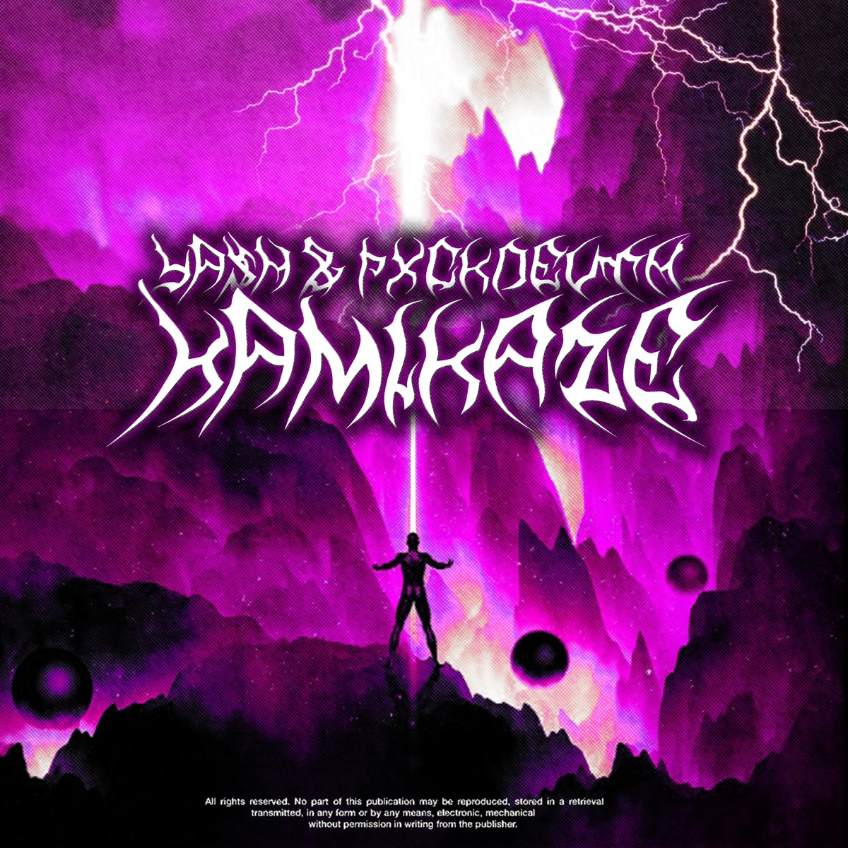 KAMIKAZE - Single by PXCKDEVTH & Ya$h album cover