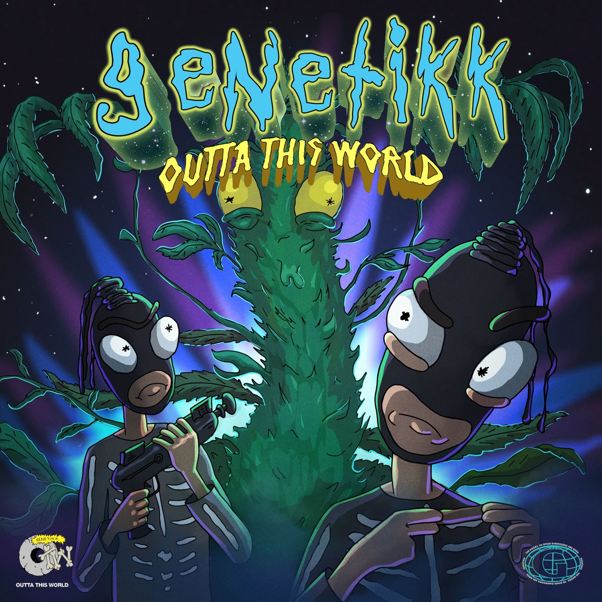 OUTTATHISWORLD - RADIO SHOW VOL. 1 by Genetikk album cover