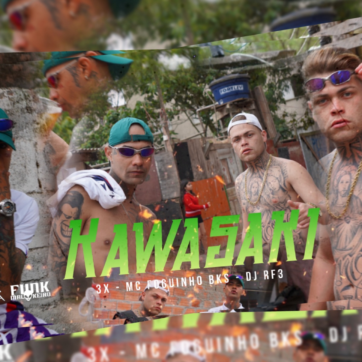 Kawasak - Single by 3x, MC Foguinho BKS & Dj Rf3 album cover