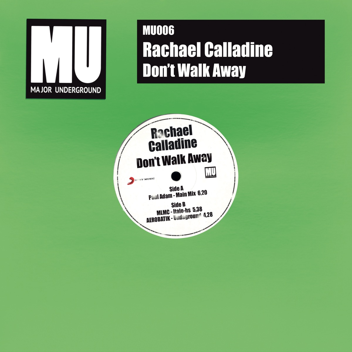 Don't Walk Away - Single by Rachael Calladine album cover