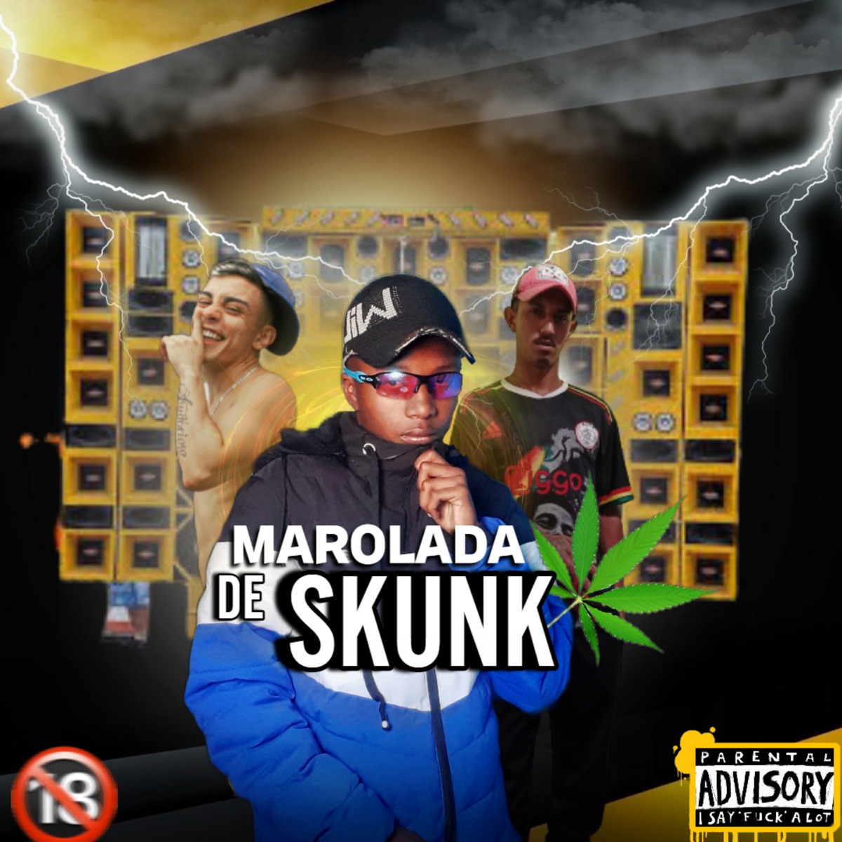Marolada de Skunk - Single by Mc Villela & MC MENOR DAN album cover