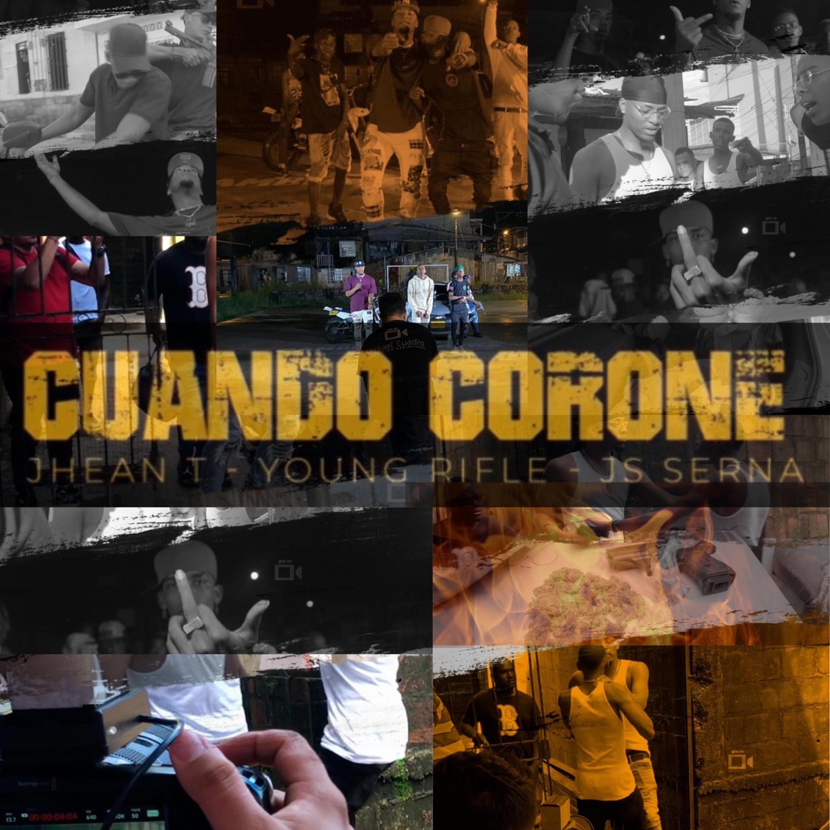 Cuando Corone (feat. Jhean T & Js Serna) - Single by YoungRifle album cover