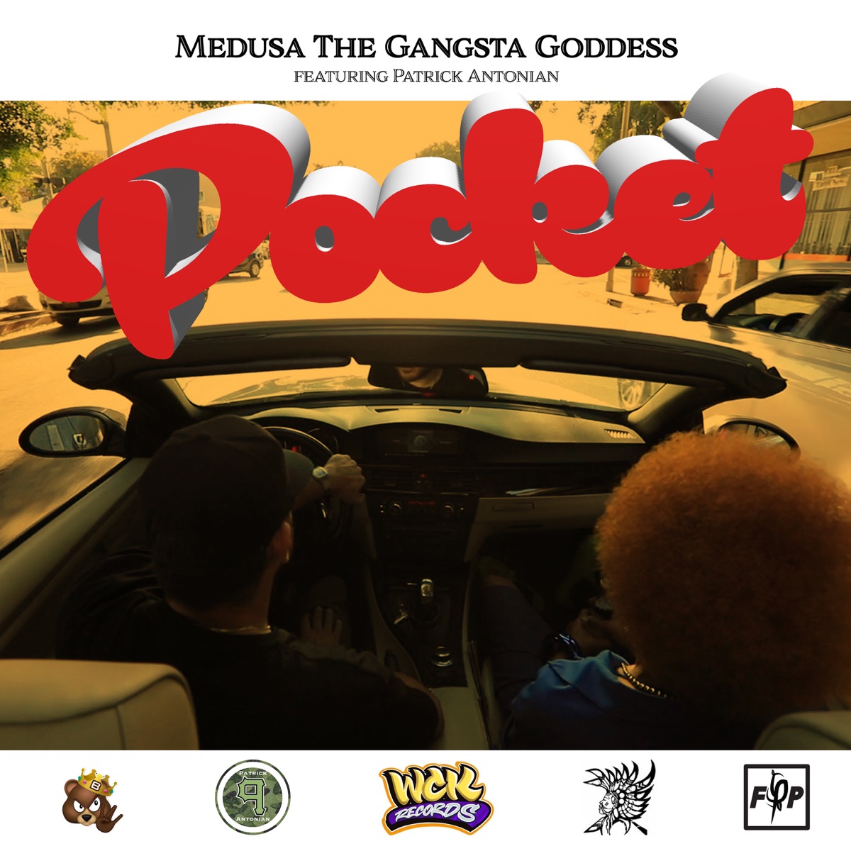 Pocket (feat. Patrick Antonian) - Single by Medusa the Gangsta Goddess album cover