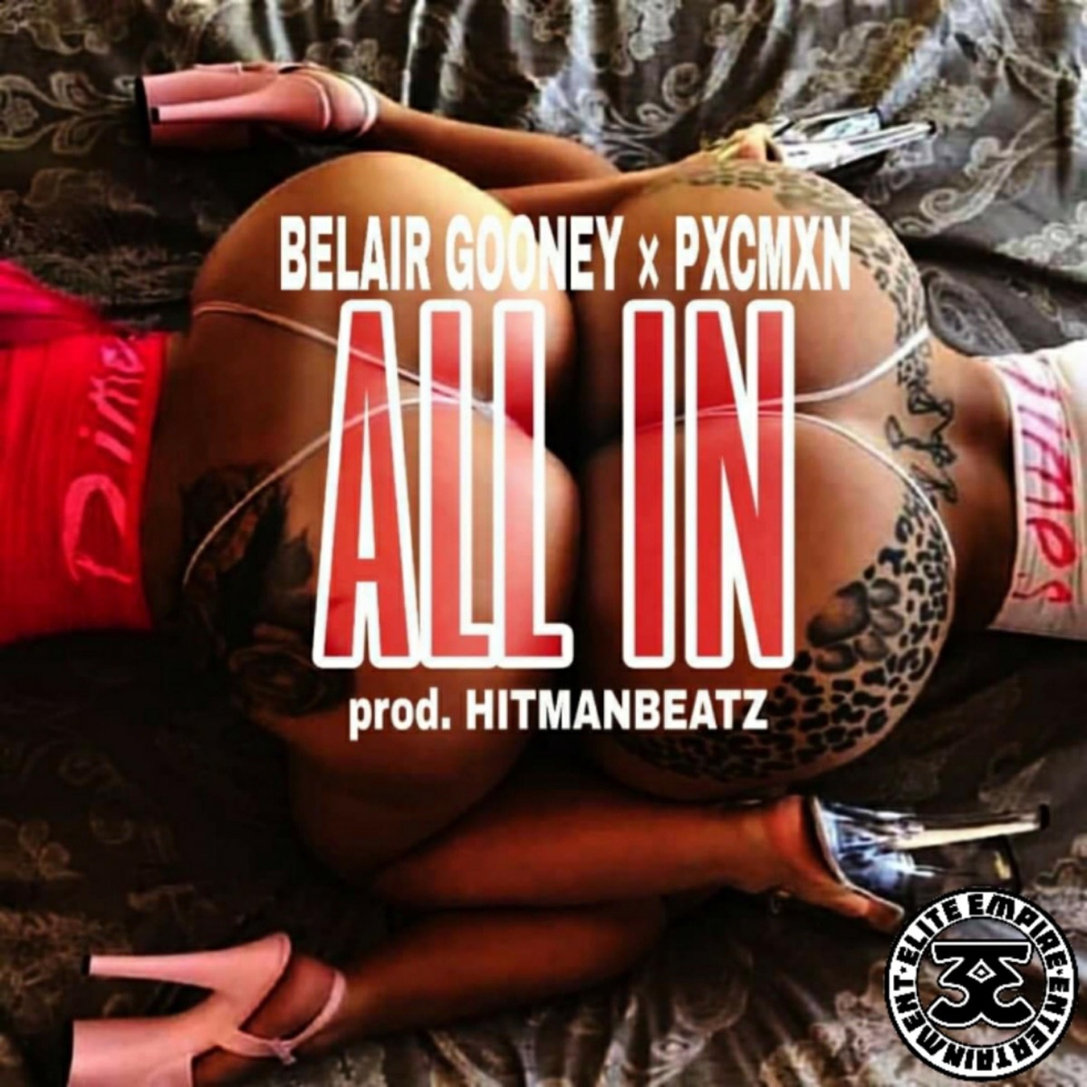All in (feat. Pxcmxn) - Single by Belair Gooney album cover
