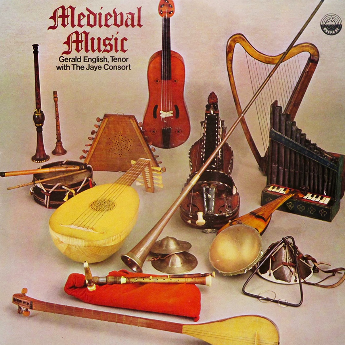 Medieval Music by Gerald English & The Jaye Consort album cover