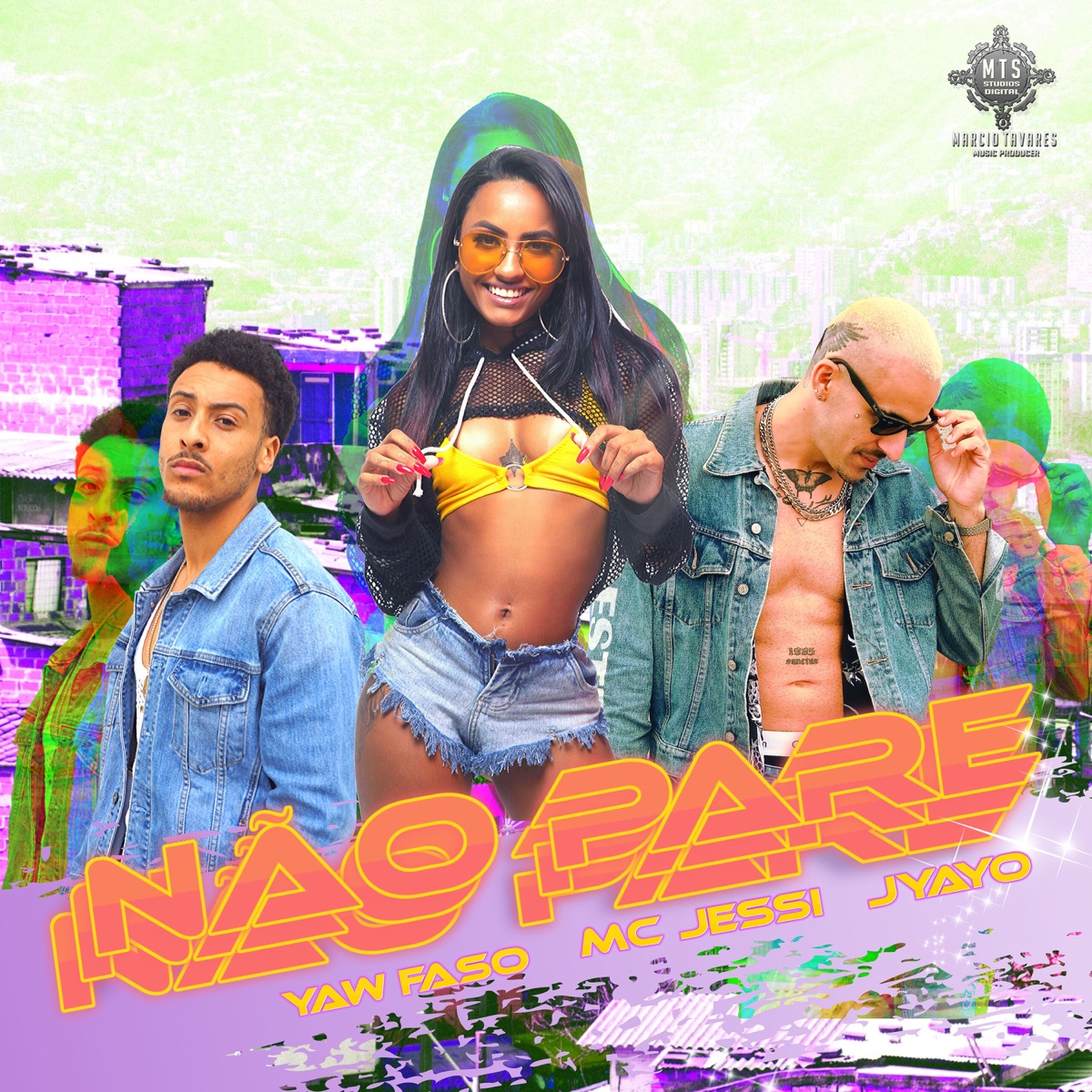 Não Pare - Single by Jessi, JYAYO & Yaw Faso album cover