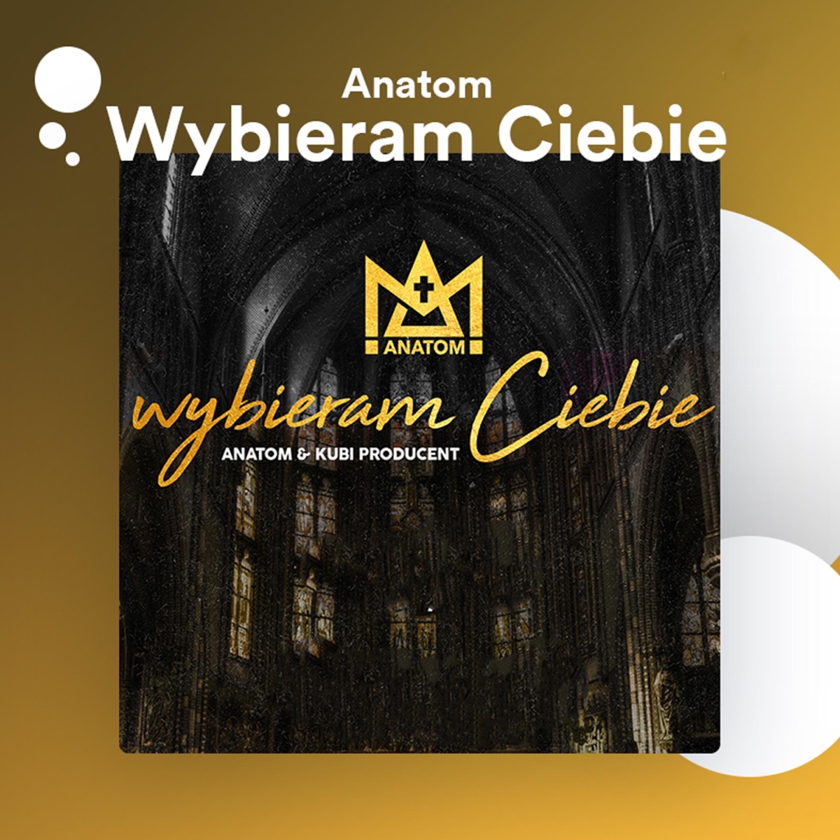 Wybieram Ciebie - Single by Anatom album cover