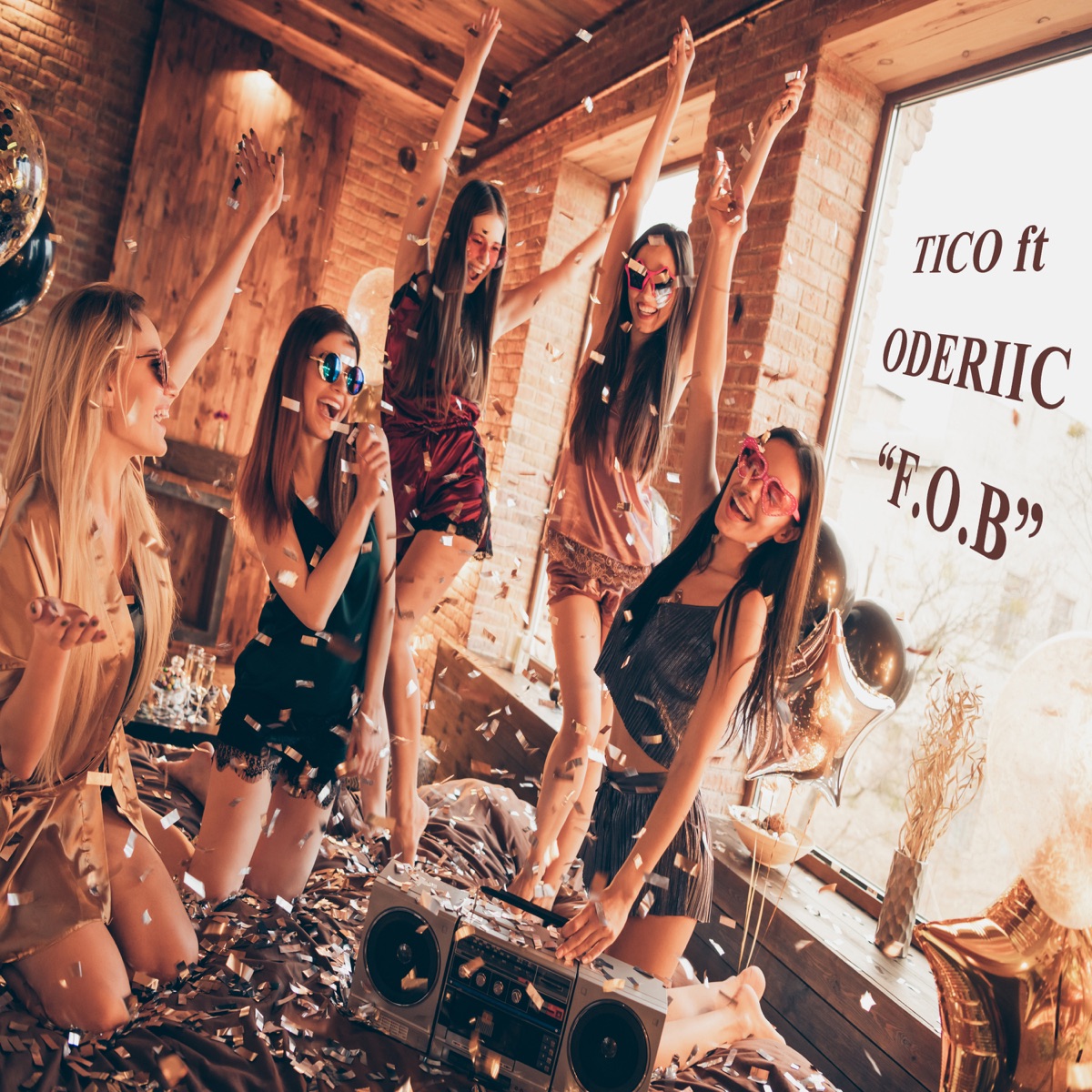 "F.O.B" (feat. O’deriic) - Single by Tico album cover