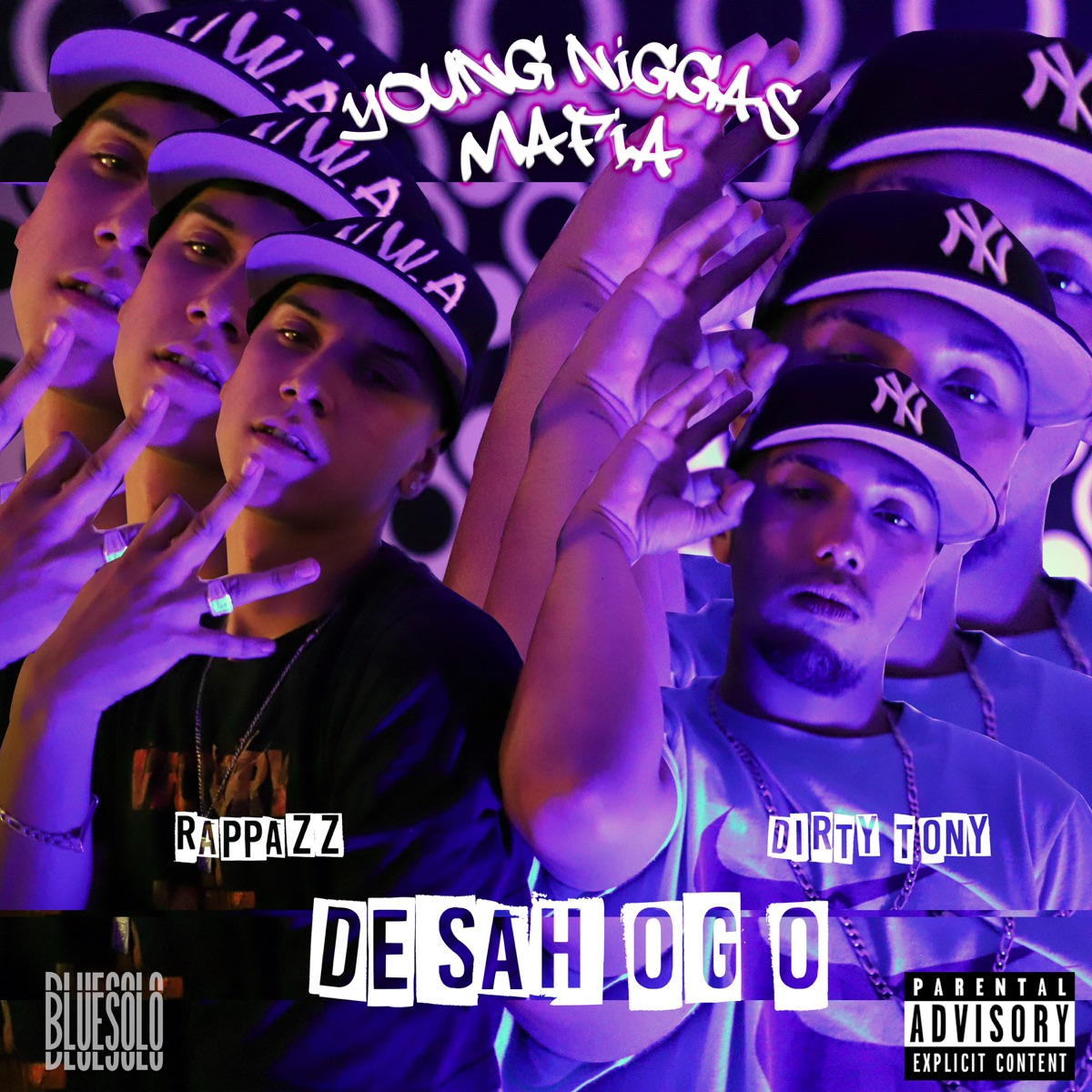 Desahogo (feat. BluesoloAzul, Rappazz & Dirty Tony) - Single by Young Nigga$ Mafia album cover