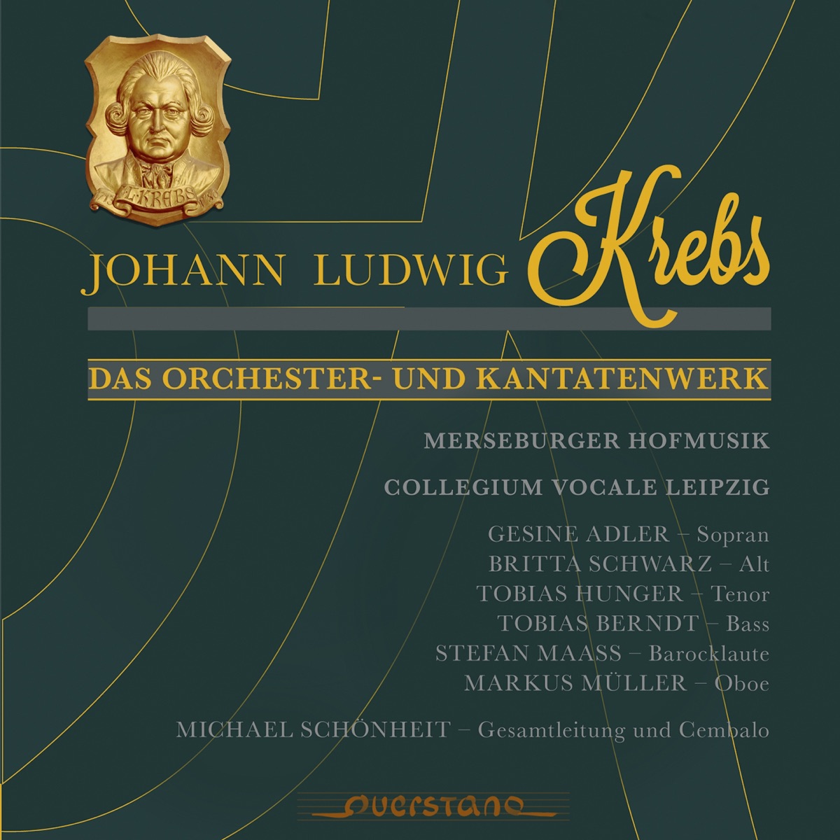 Johann Ludwig Krebs by Merseburger Hofmusik & Michael Schönheit album cover