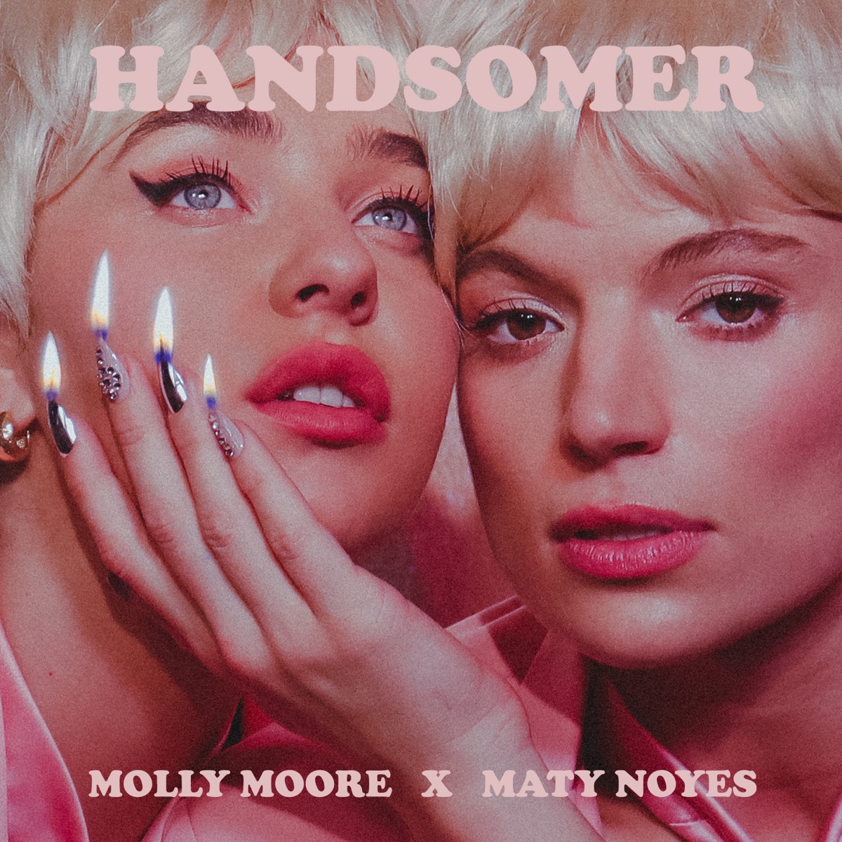 Handsomer - Single by Molly Moore & Maty Noyes album cover