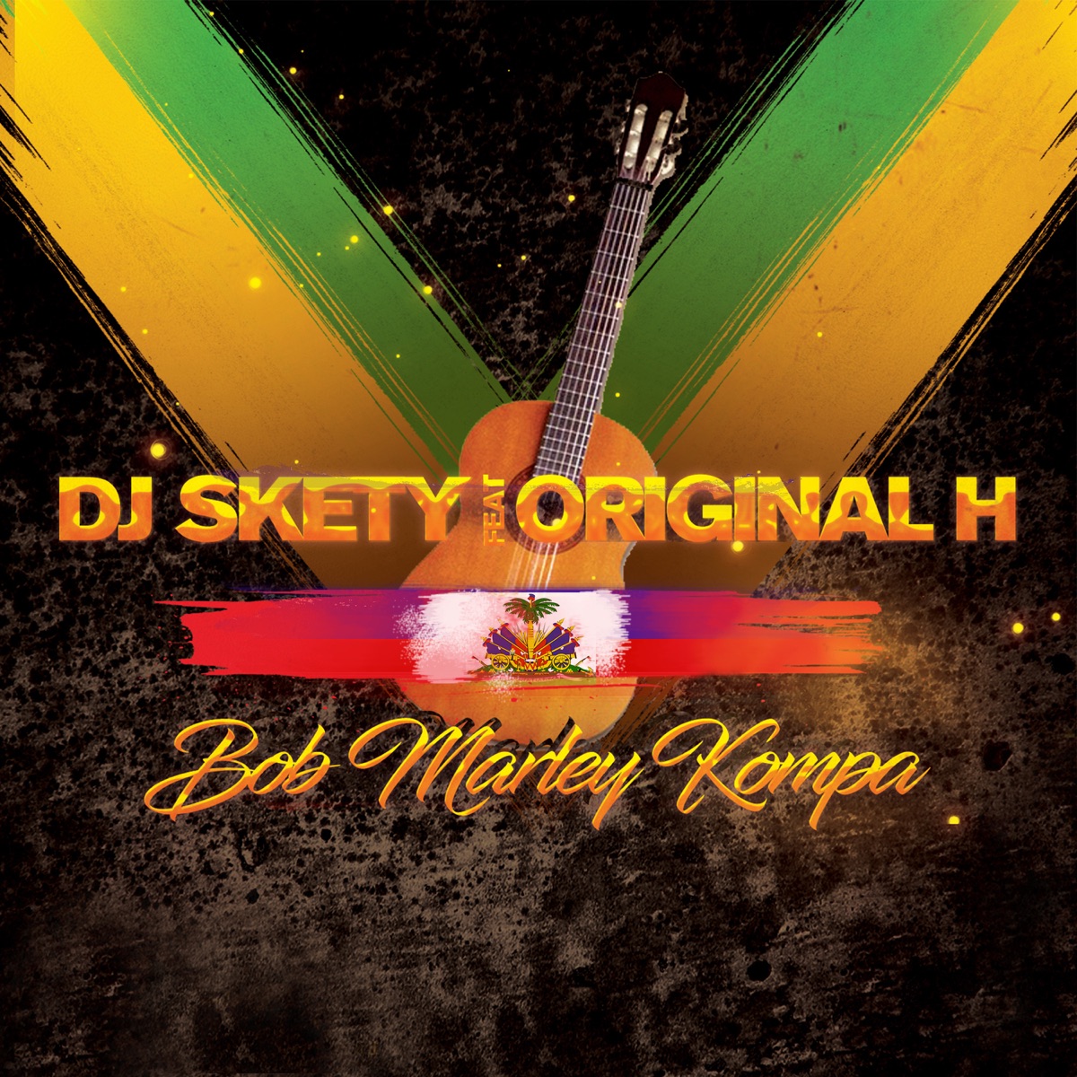 Bob Marley Kompa (feat. Original H) - Single by DJ Skety album cover