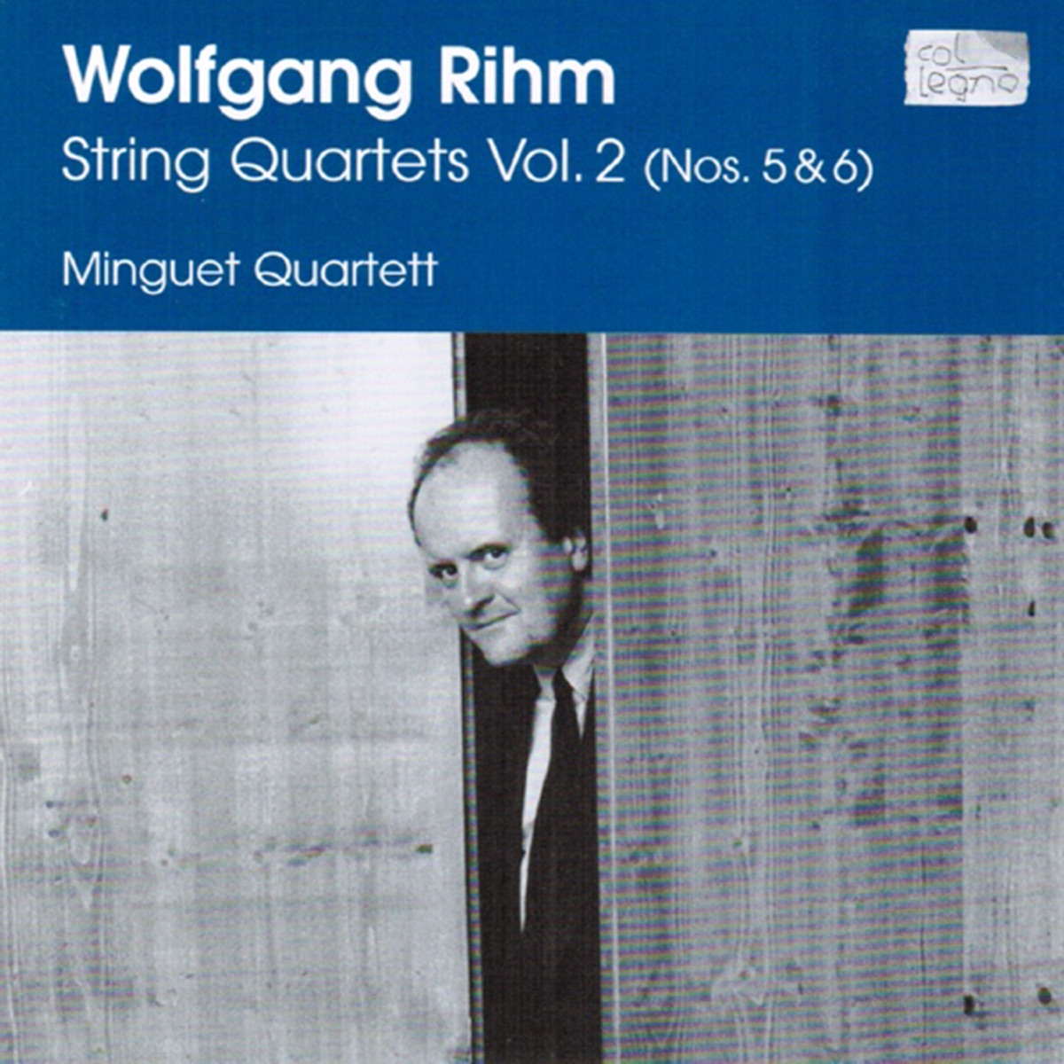 Rihm: String Quartets Vol. 2 by Minguet Quartett album cover