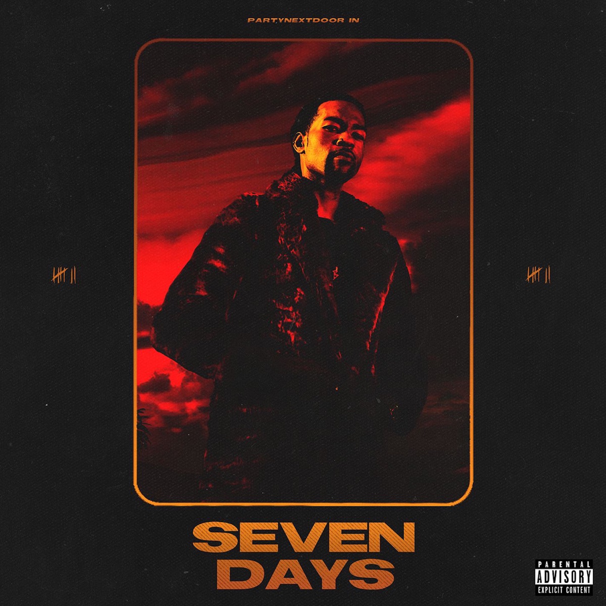 Seven Days by PARTYNEXTDOOR album cover artwork