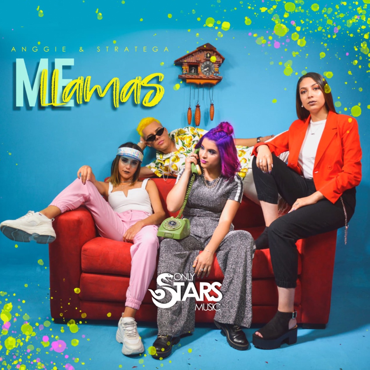 Me Llamas - Single by Anggie & Stratega album cover