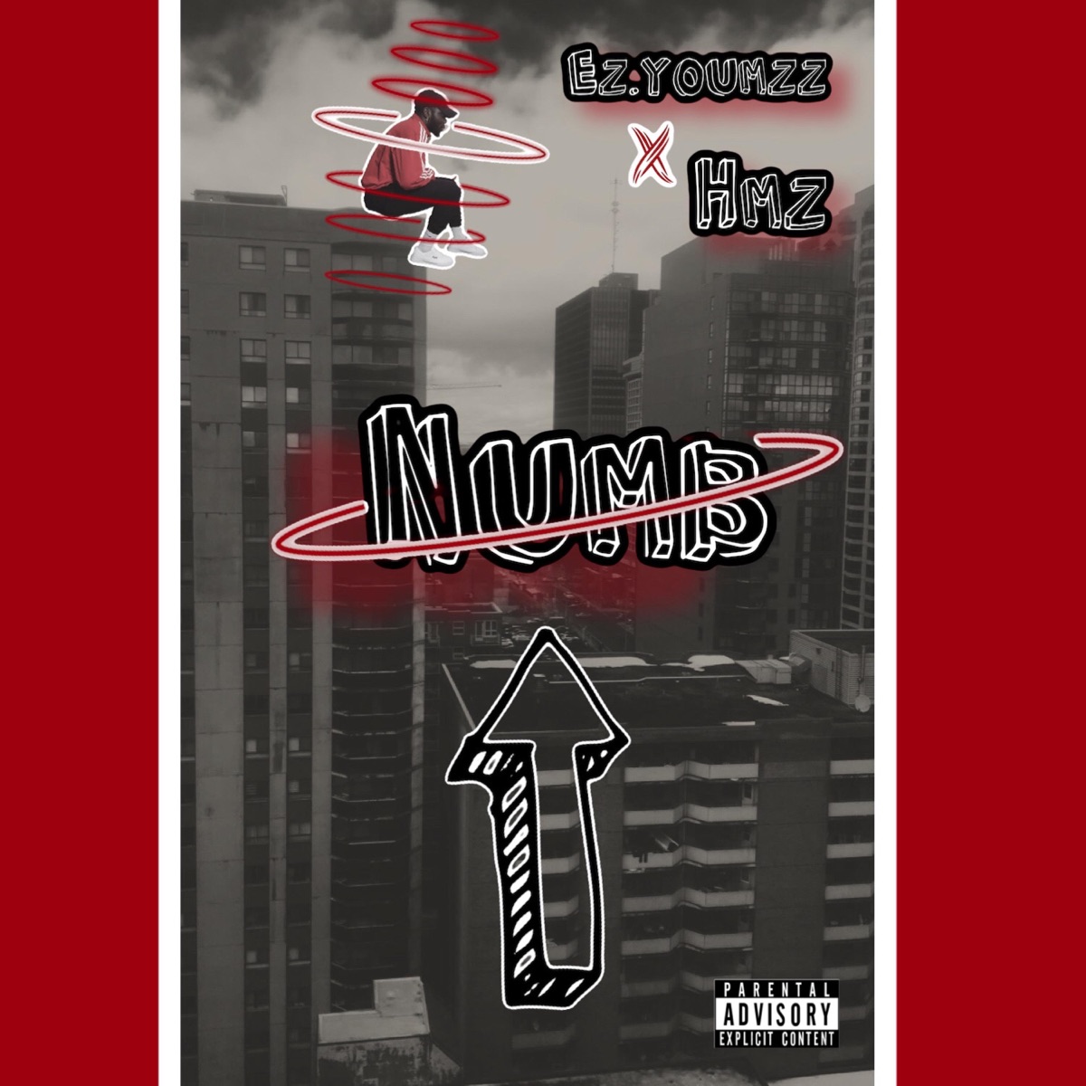 Numb (feat. HMZ) - Single by Ez. Youmzz album cover