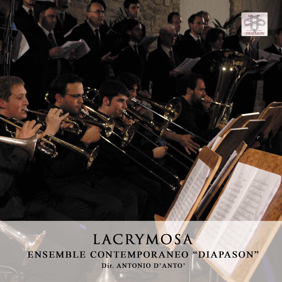 Lacrymosa - Single by Antonio D'Antò & Ensemble Contemporaneo Diapason album cover