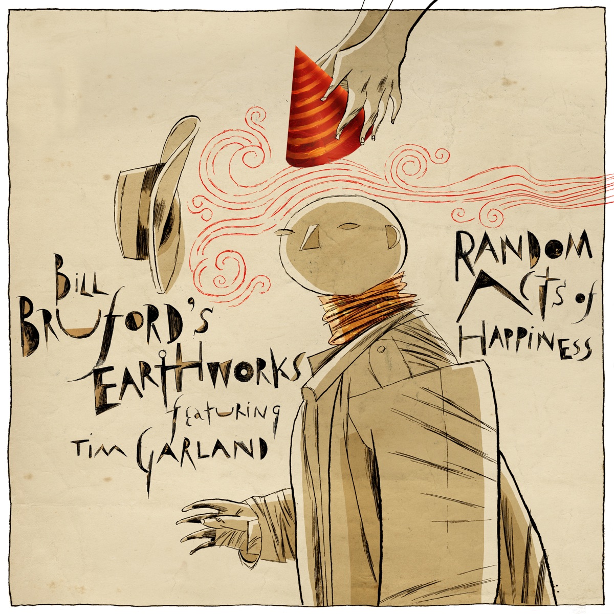Random Acts of Happiness by Bill Bruford's Earthworks & Tim Garland album cover