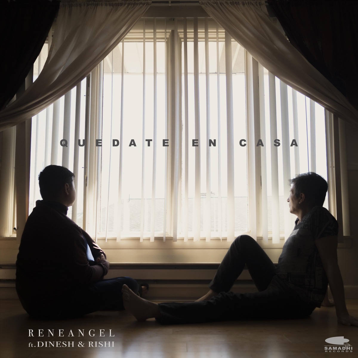 Quédate en Casa - Single by Rene Angel, Dinesh & Rishi album cover